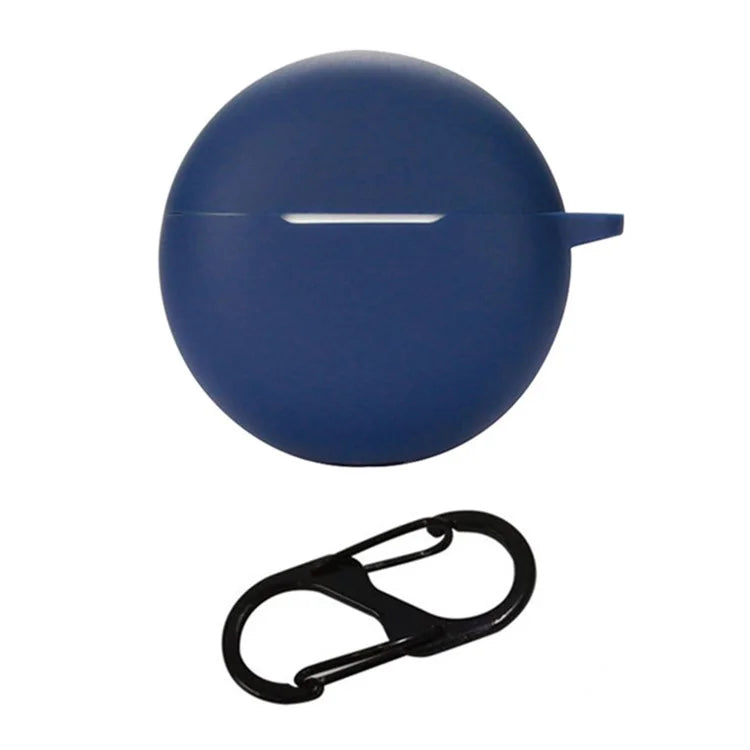 Silicone Cover for Oppo Enco Air3i Bluetooth Earphone Sleeve with Anti-Lost Buckle