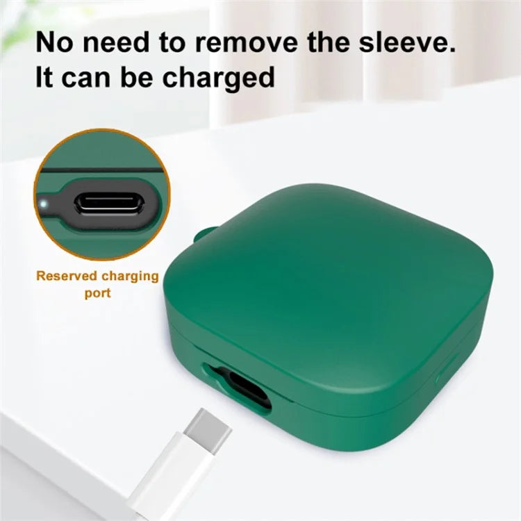 For Xiaomi Redmi Buds 6 Active Silicone Headset Case Anti-Scratch Earphone Cover Sleeve