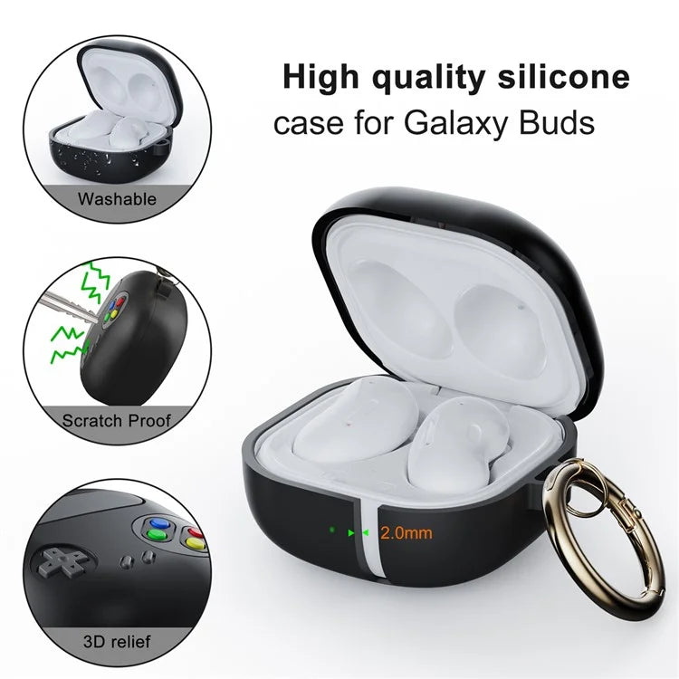 For Samsung Galaxy Buds Live / Buds Pro / Buds Pro 2 Silicone Case Retro Game Console Design Headset Cover