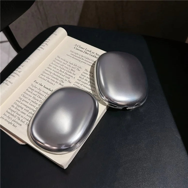 For AirPods Max 1 Pair Electroplating TPU Earmuff Shell Headphone Protective Cover