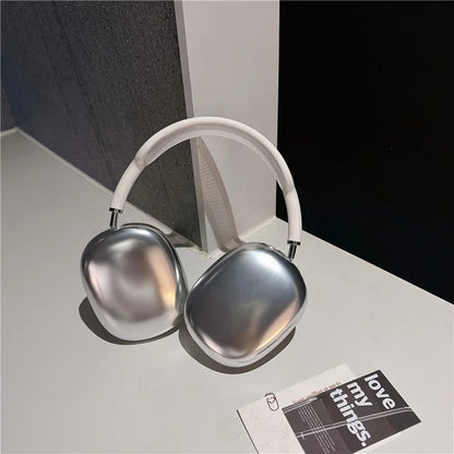For AirPods Max 1 Pair Electroplating TPU Earmuff Shell Headphone Protective Cover