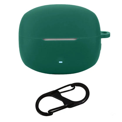 Silicone Case for Edifier Lolli Pro 3 Bluetooth Earphones Cover with Hanging Buckleish Green