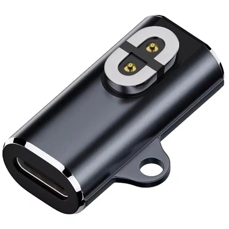 Magnetic Type-C Female Adapter Charge for Shokz Bone Conduction Earphone (Middle Elbow Design)