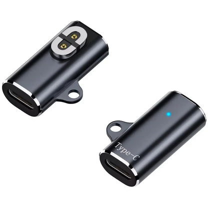 Magnetic Type-C Female Adapter Charge for Shokz Bone Conduction Earphone (Middle Elbow Design)