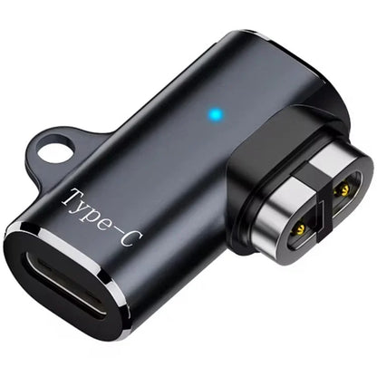 Magnetic Type-C Female Adapter Charge for Shokz Bone Conduction Earphone (Side Elbow)