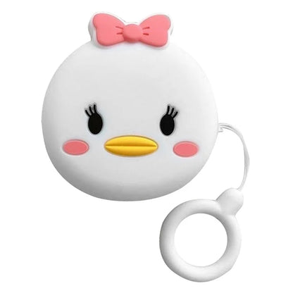 For Samsung Galaxy Buds2 Silicone Case Cartoon Bluetooth Earphone Dust-Proof Cover
