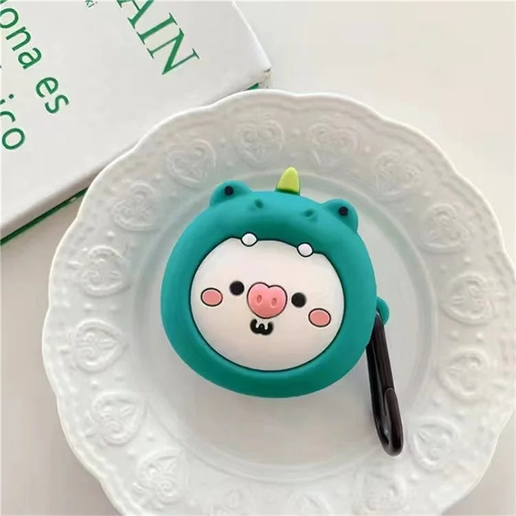 For Samsung Galaxy Buds2 Pro Bluetooth Earphone Silicone Case Cute Cartoon Anti-Drop Cover