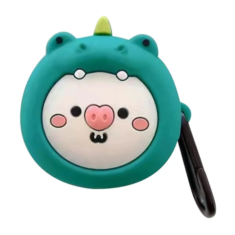 For Samsung Galaxy Buds2 Bluetooth Earphone Cartoon Silicone Case Lovely Anti-Drop Cover