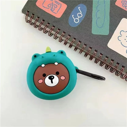 For Samsung Galaxy Buds2 Bluetooth Earphone Cartoon Silicone Case Lovely Anti-Drop Cover