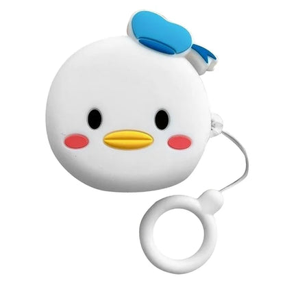 For Samsung Galaxy Buds2 Bluetooth Earphone Cartoon Silicone Case Lovely Anti-Drop Cover