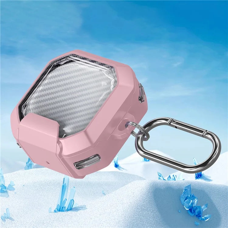 For Samsung Galaxy Buds Live / Buds2 / Buds Pro / Buds Pro 2 / Buds FE Earphone Case PC+TPU Cover with Stand