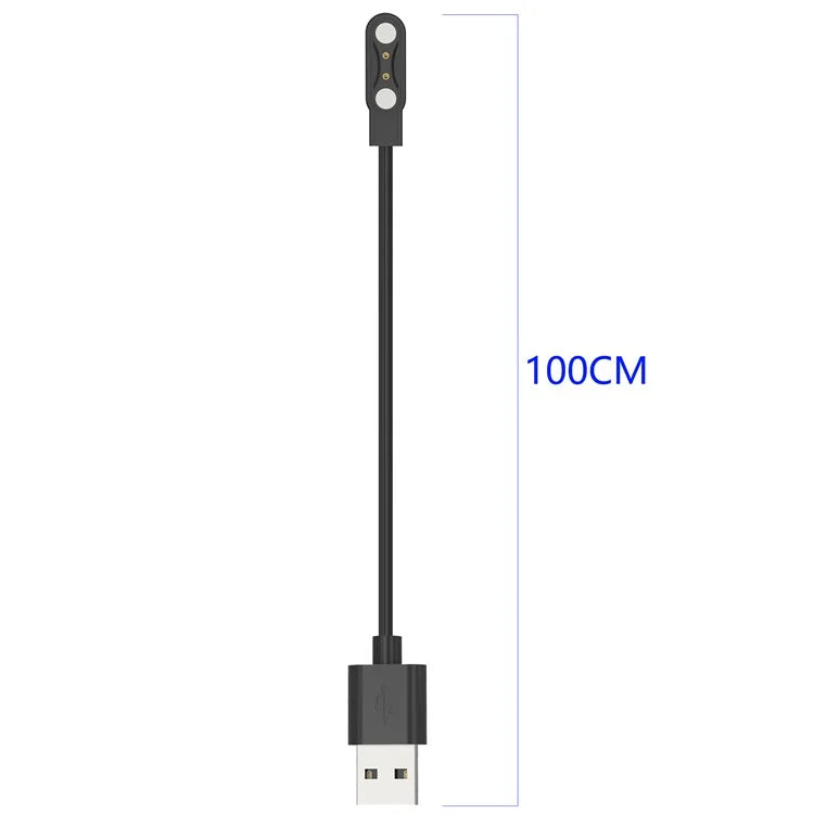 For Zeblaze GTS 3 Smart Watch Magnetic Charger USB Charging Cable, 1m