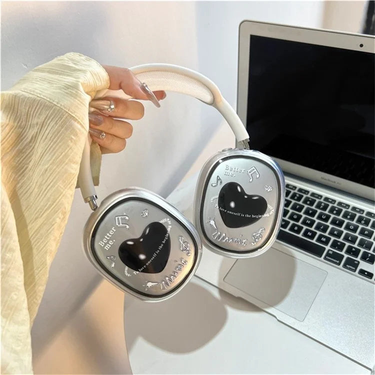1Pair Protective Case for AirPods Max Headphone Drop-Resistance TPU Sleeve