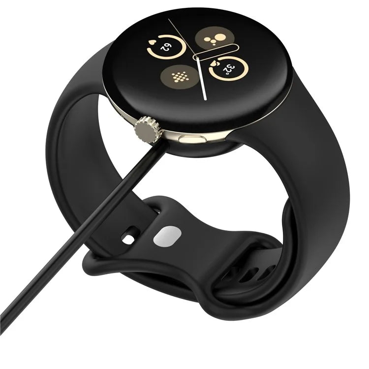For Fitbit Ace LTE / Google Pixel Watch 3 / Pixel Watch 2 USB Cable Charging Dock Magnetic Watch Charger