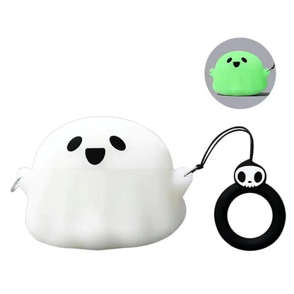For Lenovo LP19 Cartoon Bluetooth Earphone Case Soft Silicone Protective Cover