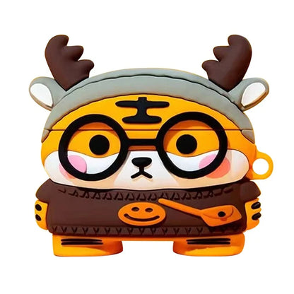 Protective Cover for Baseus Bowie M2 Cartoon Bluetooth Earphone Anti-Scratch Silicone Case