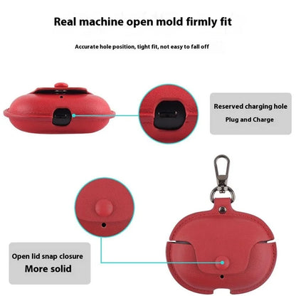 For Beats Studio Buds Charging Case Cover PU+PC Bluetooth Headset Protective Case