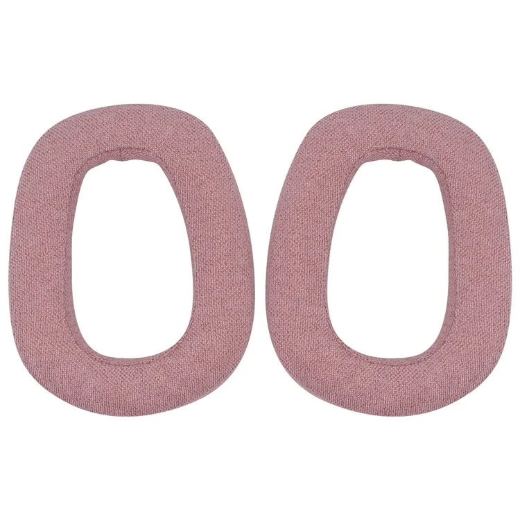 JZF-476 For Logitech Zone Vibe 100 Cotton Linen Headphone Earpads Replacement Earmuffs