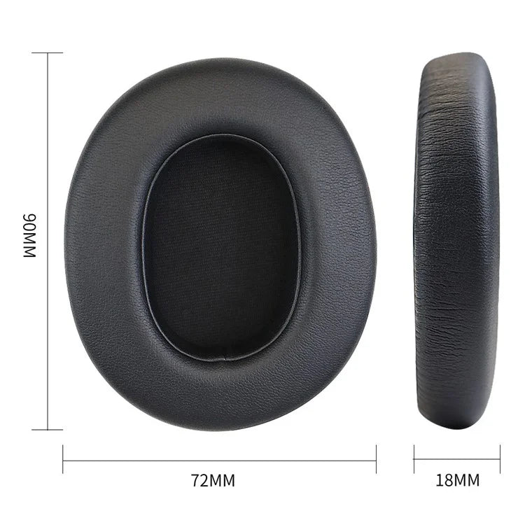 1 Pair For Edifier W830BT / W860NB Headphone Earpads Protein Leather Replacement Earmuffs