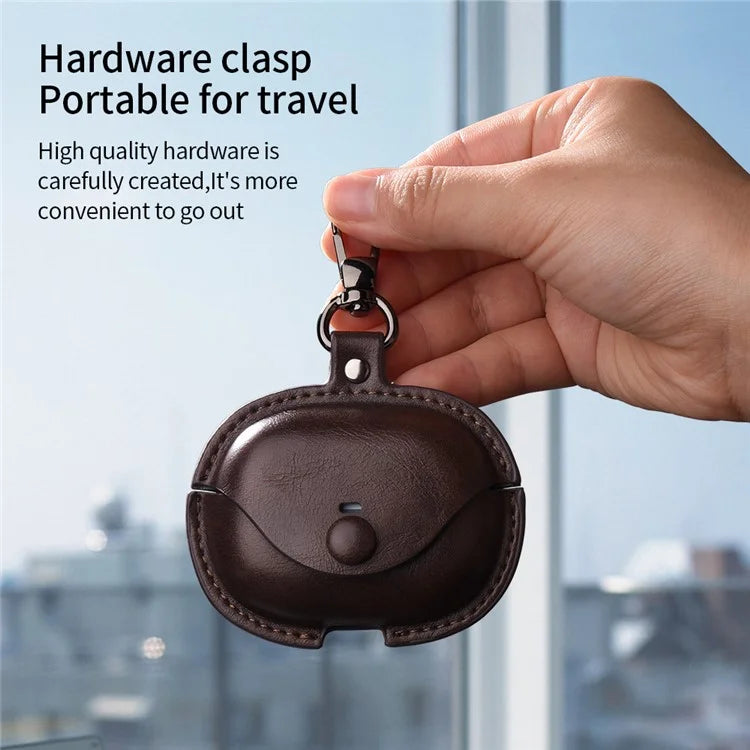 For Xiaomi Redmi Buds 5 Pro Charging Case Cover PU+PC Bluetooth Headset Protector
