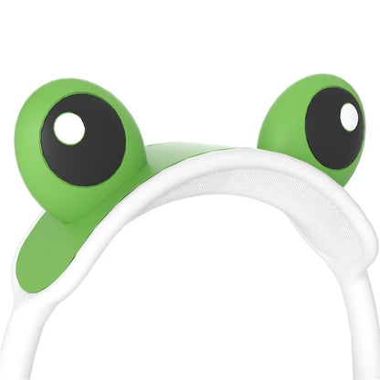 For AirPods Max Frog Design Liquid Silicone Headphone Earmuff Shell + Headbeam Cover