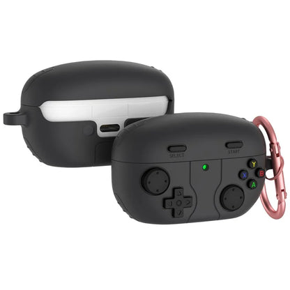 For Sony WF-1000XM5 Game Console Design Bluetooth Earphone Cover Liquid Silicone Anti-Drop Case