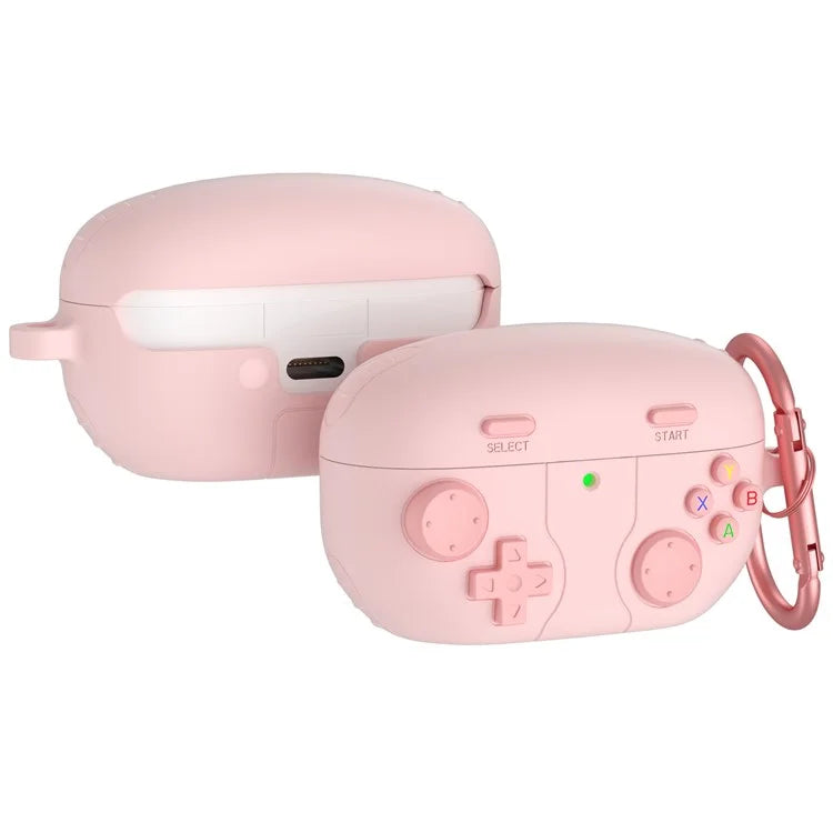 For Sony WF-1000XM5 Game Console Design Bluetooth Earphone Cover Liquid Silicone Anti-Drop Case