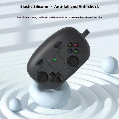 For Sony WF-1000XM5 Game Console Design Bluetooth Earphone Cover Liquid Silicone Anti-Drop Case