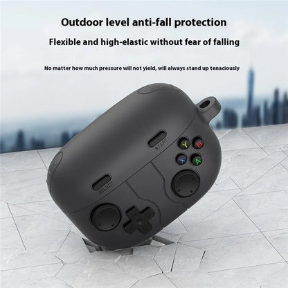 For Sony Linkbuds S Retro Game Console Design Bluetooth Earphone Liquid Silicone Cover