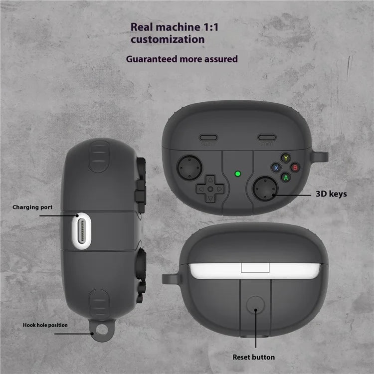 For Bose Ultra Open Earbuds Game Console Design Liquid Silicone Case Bluetooth Earphone Cover
