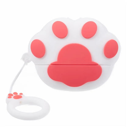 For Apple AirPods Pro Bluetooth Earphones Silicone Cover Cat Claws Protective Case