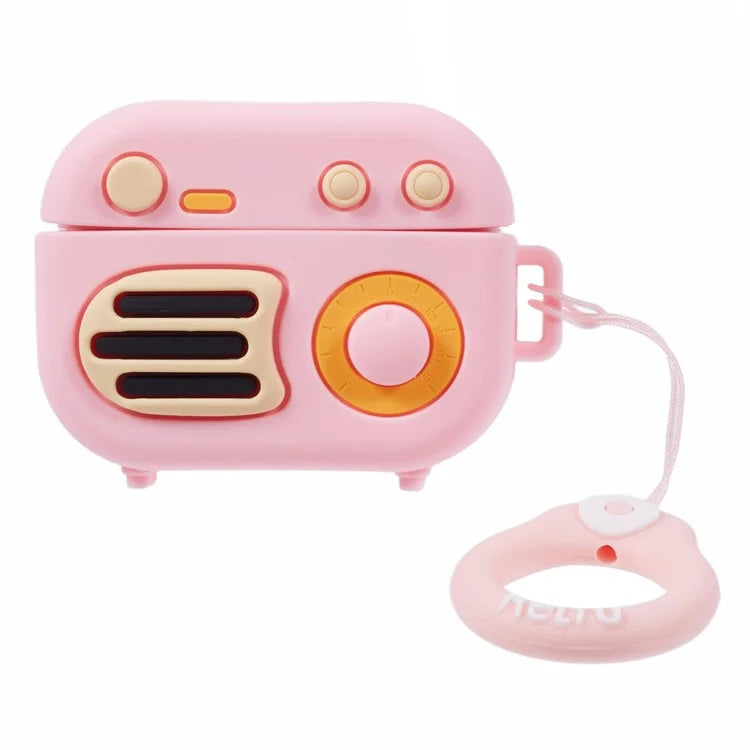 For Apple AirPods Pro Bluetooth Earphones Silicone Cover Speaker Shape Protective Case