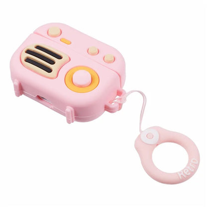 For Apple AirPods Pro Bluetooth Earphones Silicone Cover Speaker Shape Protective Case