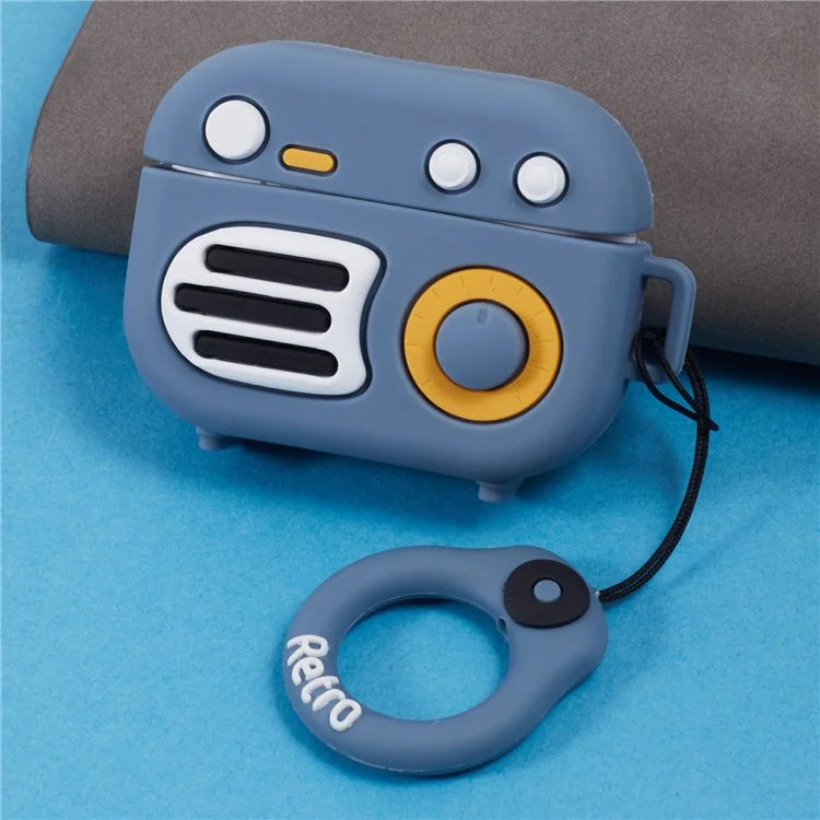 For Apple AirPods Pro Bluetooth Earphones Silicone Cover Speaker Shape Protective Case