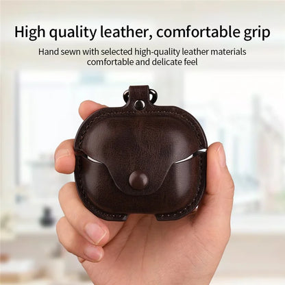 For Samsung Galaxy Buds3 Protective Case Leather+PC Earphone Cover