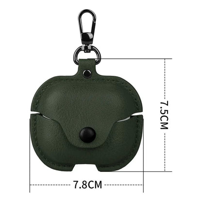 For Samsung Galaxy Buds3 Protective Case Leather+PC Earphone Cover
