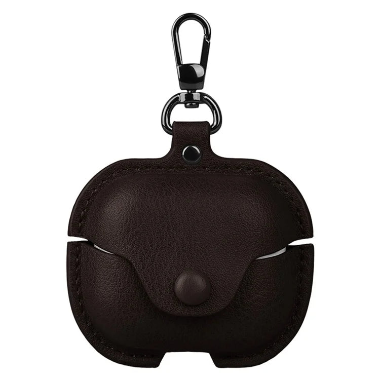 For Samsung Galaxy Buds3 Protective Case Leather+PC Earphone Cover