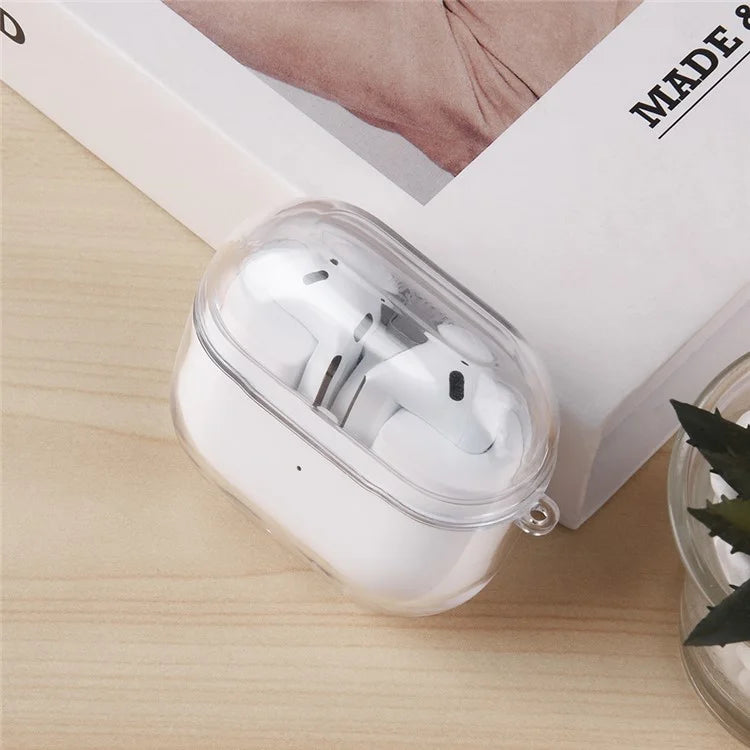For Samsung Galaxy Buds3 Case Clear PC Bluetooth Earbuds Protective Cover