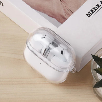 For Samsung Galaxy Buds3 Case Clear PC Bluetooth Earbuds Protective Cover