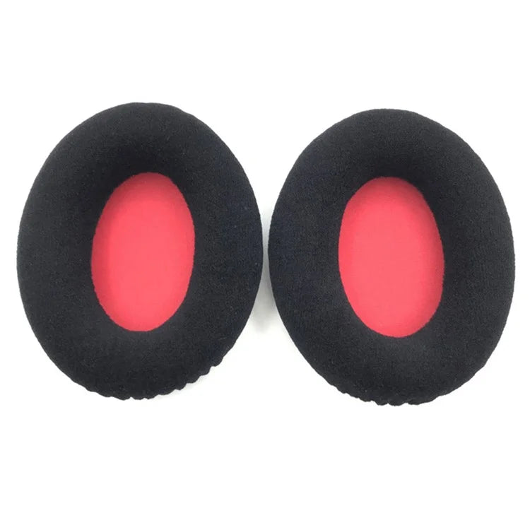 1 Pair For Hyperx Cloud II / Alpha S / Stinger / Flight Headphone Earpads Velvet+Sponge Earmuffs