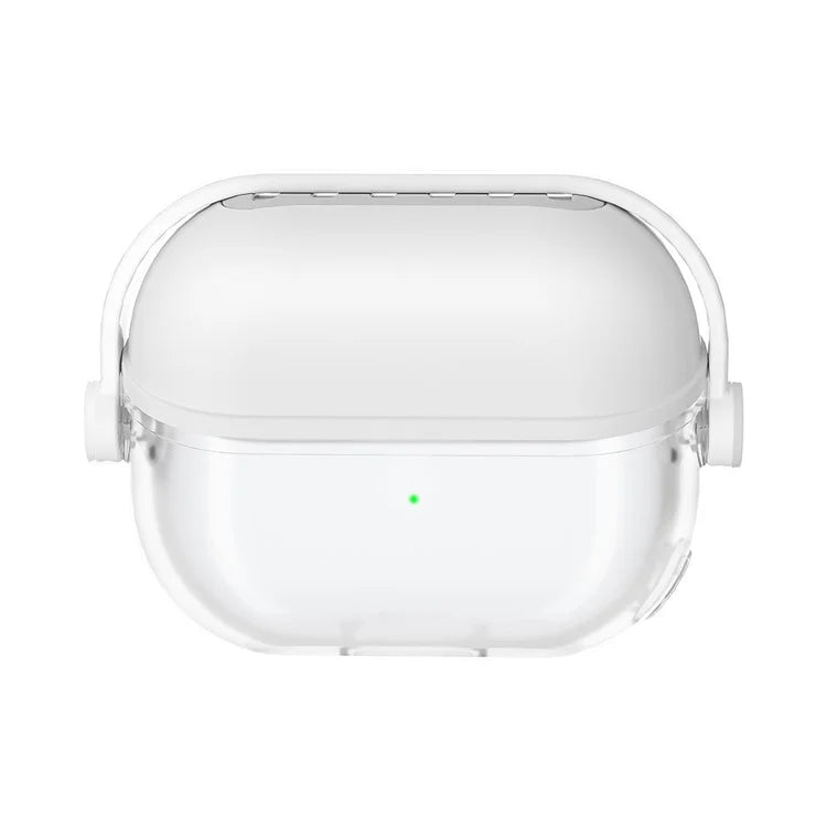 For Samsung Galaxy Buds3 / Buds3 Pro Case Liquid Silicone Earbud Cover with Rotatable Bracket