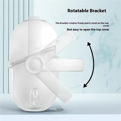 For Samsung Galaxy Buds3 / Buds3 Pro Case Liquid Silicone Earbud Cover with Rotatable Bracket