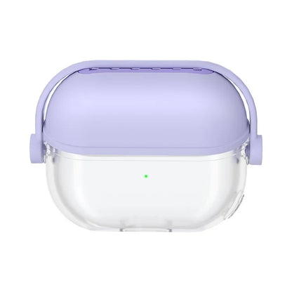 For Samsung Galaxy Buds3 / Buds3 Pro Case Liquid Silicone Earbud Cover with Rotatable Bracket