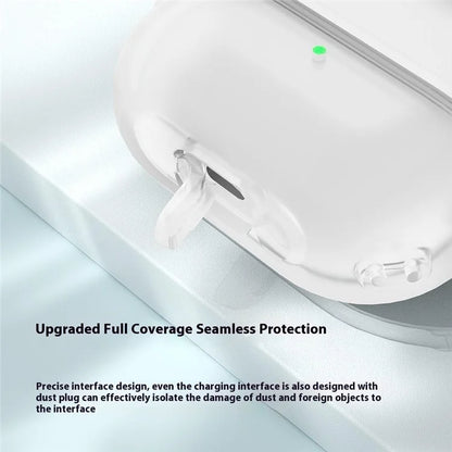 For Samsung Galaxy Buds3 / Buds3 Pro Case Liquid Silicone Earbud Cover with Rotatable Bracket