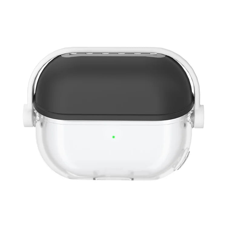 For Samsung Galaxy Buds3 / Buds3 Pro Case Liquid Silicone Earbud Cover with Rotatable Bracket
