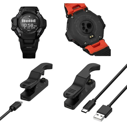 100cm Charging Cable for Casio G-SHOCK GBD-H2000 Smart Watch Charger