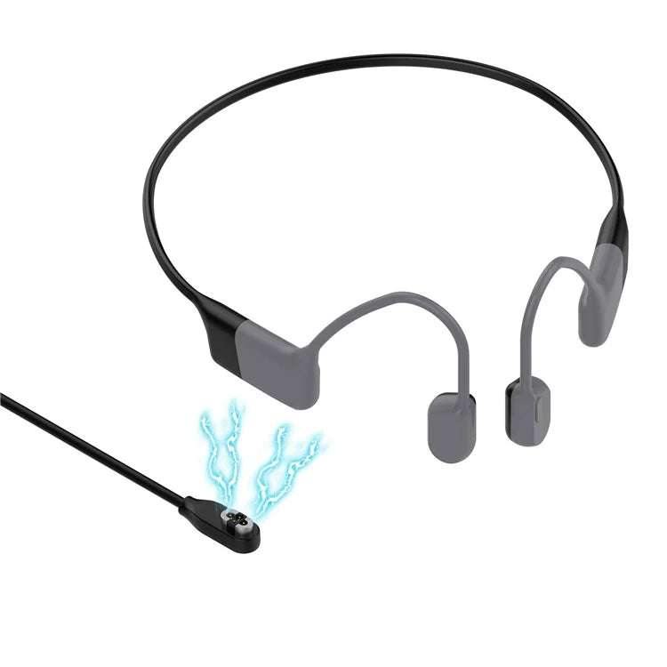 For Shokz Openswim Pro S710 Bone Conduction Earphone 1m USB-A Plug Charging Cable Magnetic Charger