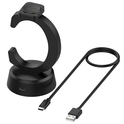 For Google Pixel Watch 3 45mm 41mm / Watch 2 / Fitbit Ace LTE Charging Dock Watch Charger with 1m Cable