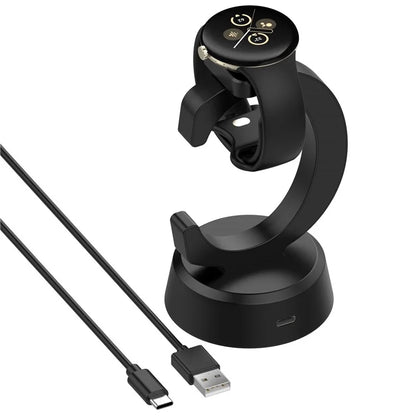 For Google Pixel Watch 3 45mm 41mm / Watch 2 / Fitbit Ace LTE Charging Dock Watch Charger with 1m Cable