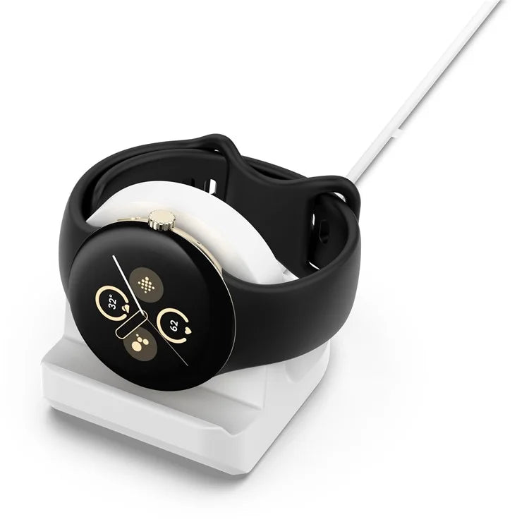 For Google Pixel Watch 3 45mm / 41mm / Watch 2 / Fitbit Ace LTE Charger Holder Silicone Stand Charging Base (No Cable)